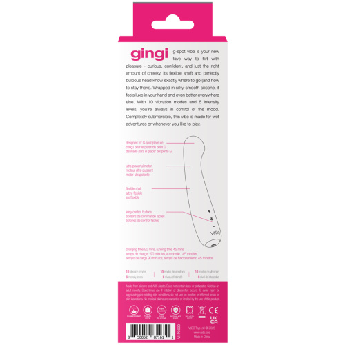 Gingi Rechargeable G Spot - Pink