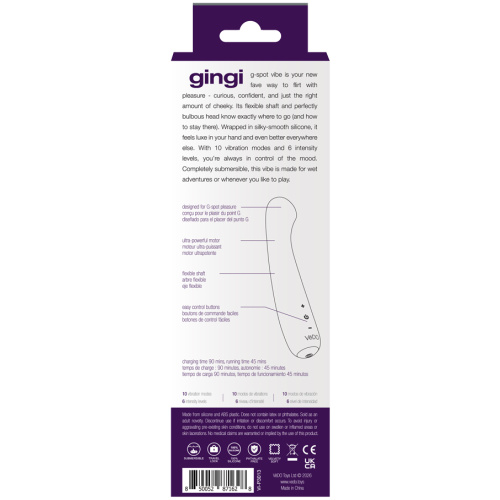 Gingi Rechargeable G Spot - Purple