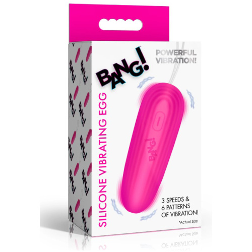 Silicone Vibrating Egg - Pink