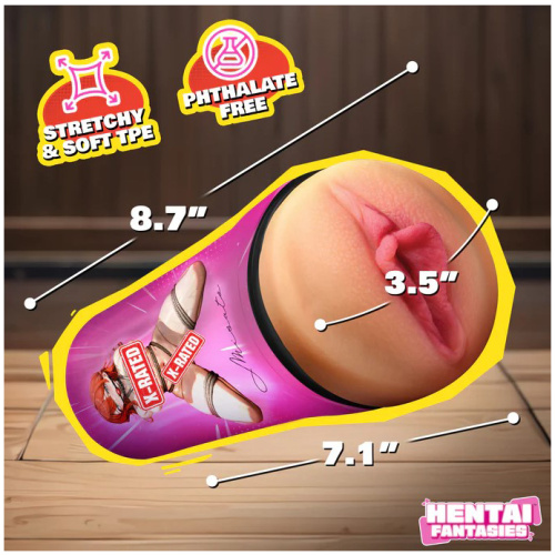 Misato the Shibari Girl Pussy Masturbator - Beige