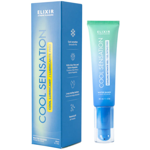 Elixir Cool Sensation Lubricant 30ml 1 Fl Oz