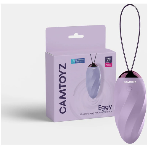 Eggy Camtoyz Vibrating Egg - Purple