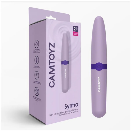 Syntra Camtoyz Rechargeable Bullet Vibrator - Purple