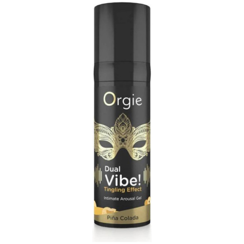 Dual Vibe Pina Colada Kissable Liquid Vibrator - 15ml