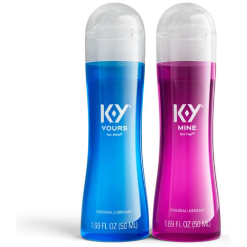 Ky Yours and Mine 3oz Couples Lubricant Set