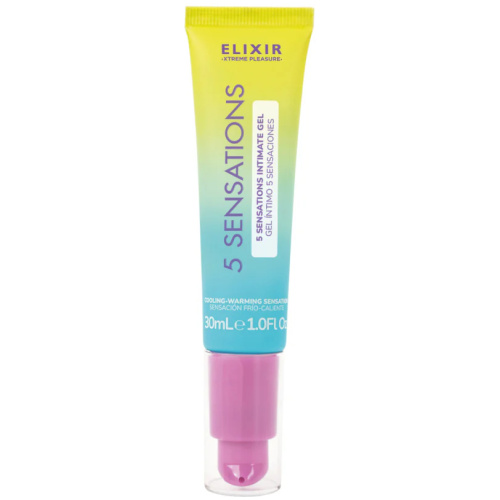 Elixir 5 Sensations Lubricant 15ml 0.5 Fl Oz - 12pc Display
