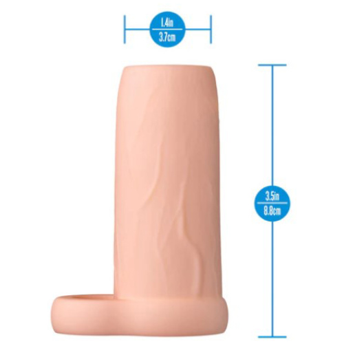 Performance 3.5 Inch Enhancement Sleeve - Beige