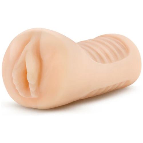 Enlust Georgia Male Masturbator With Bullet Vibrator - Beige