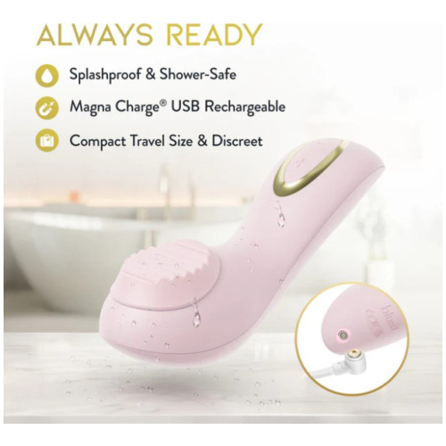 Delice Dahlia Stimulating Personal Massager - Pink