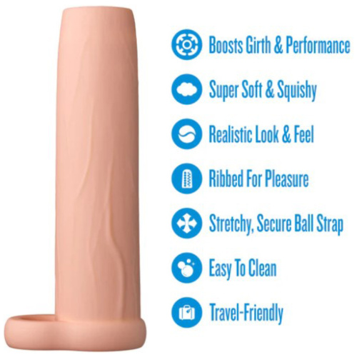 Performance 5.75 Inch Enhancement Sleeve - Beige