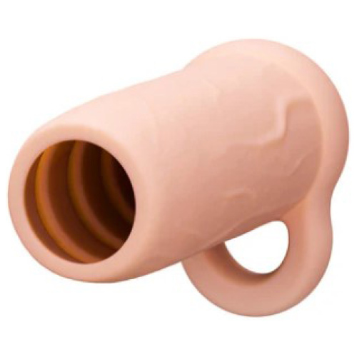 Performance 3.5 Inch Enhancement Sleeve - Beige