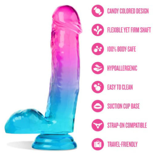 B Yours Candy Colored Dildo