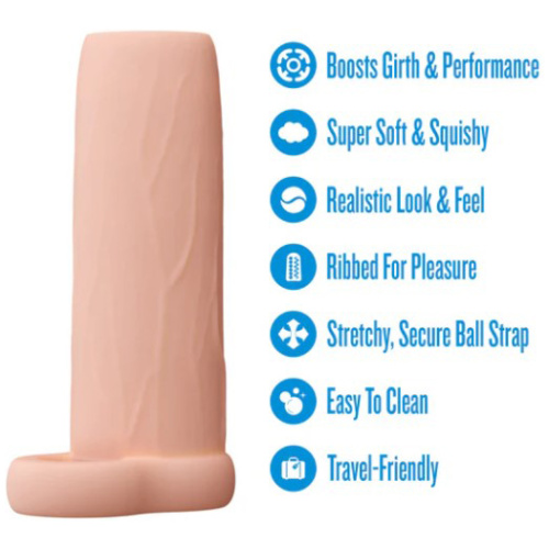 Performance 4.25 Inch Enhancement Sleeve - Beige