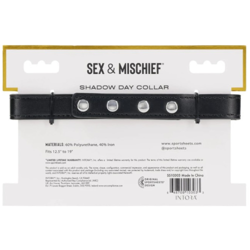Shadow Day Collar - Black