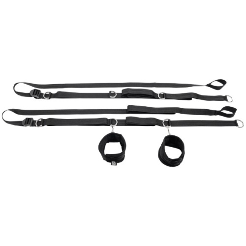 Anywhere You Dare Bondage Restraint System - Black