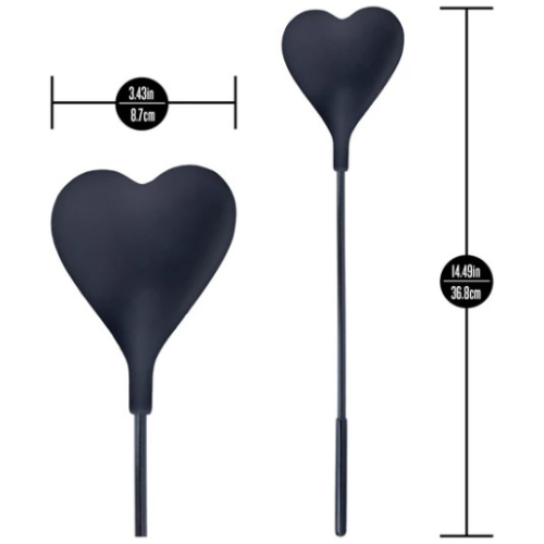 Temptasia Ardor - Heart Crop - Black