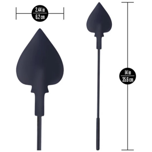 Temptasia Ardor - Spade Crop - Black
