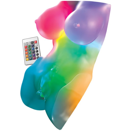 Pdx Elite After Dark Series Go-Go Bator Led Mega Masturbator - Frosted