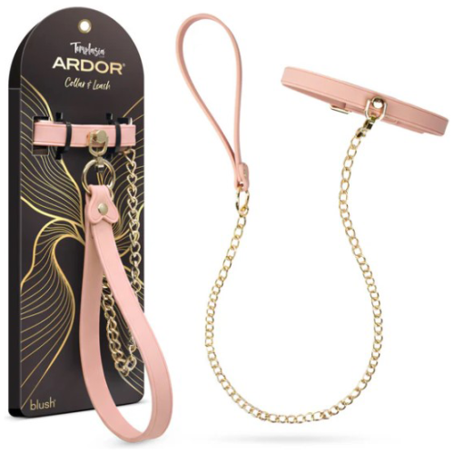Temptasia Ardor - Collar and Leash​ - Pink