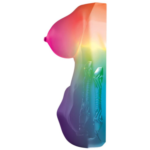 Pdx Elite After Dark Series Go-Go Bator Led Mega Masturbator - Frosted