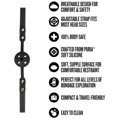 Temptasia Ardor - Ball Gag - Black