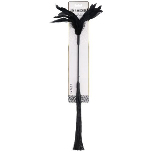 Shadow Feather Tickler - Black