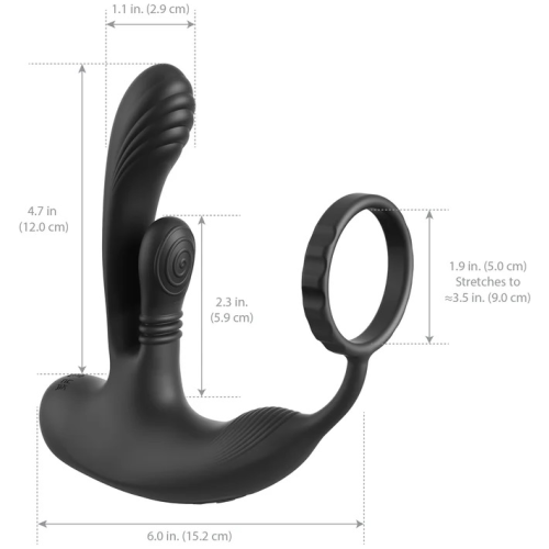 Anal Fantasy Elite Ass Gasm Intimotion - Black