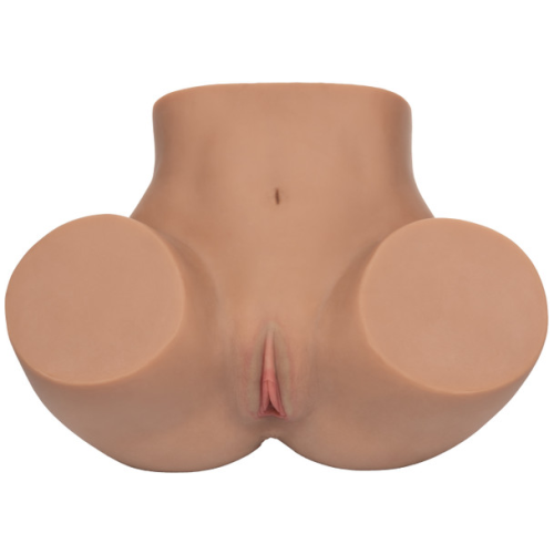 Stroke It Life Size Pussy and Ass - Brown