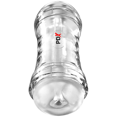 Pdx Extreme Wet Pussies Super Flip a Pussy Over Self-Lubricating Stroker - Frosted