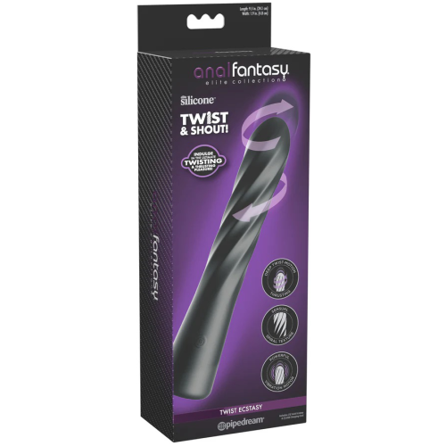 Anal Fantasy Elite Twist Ecstasy - Black