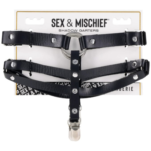Shadow Garters - Black