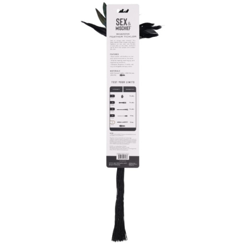 Shadow Feather Tickler - Black